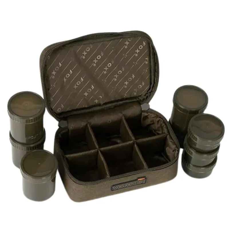 Akční Nabídka Fox Voyager 8 Pot Hookbait Case